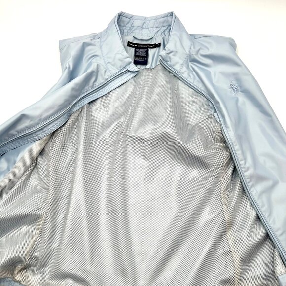 Ralph Lauren Golf Womens Light Blue Zip-Up Vest Women’s Large Tennis Pickleball - Picture 8 of 10